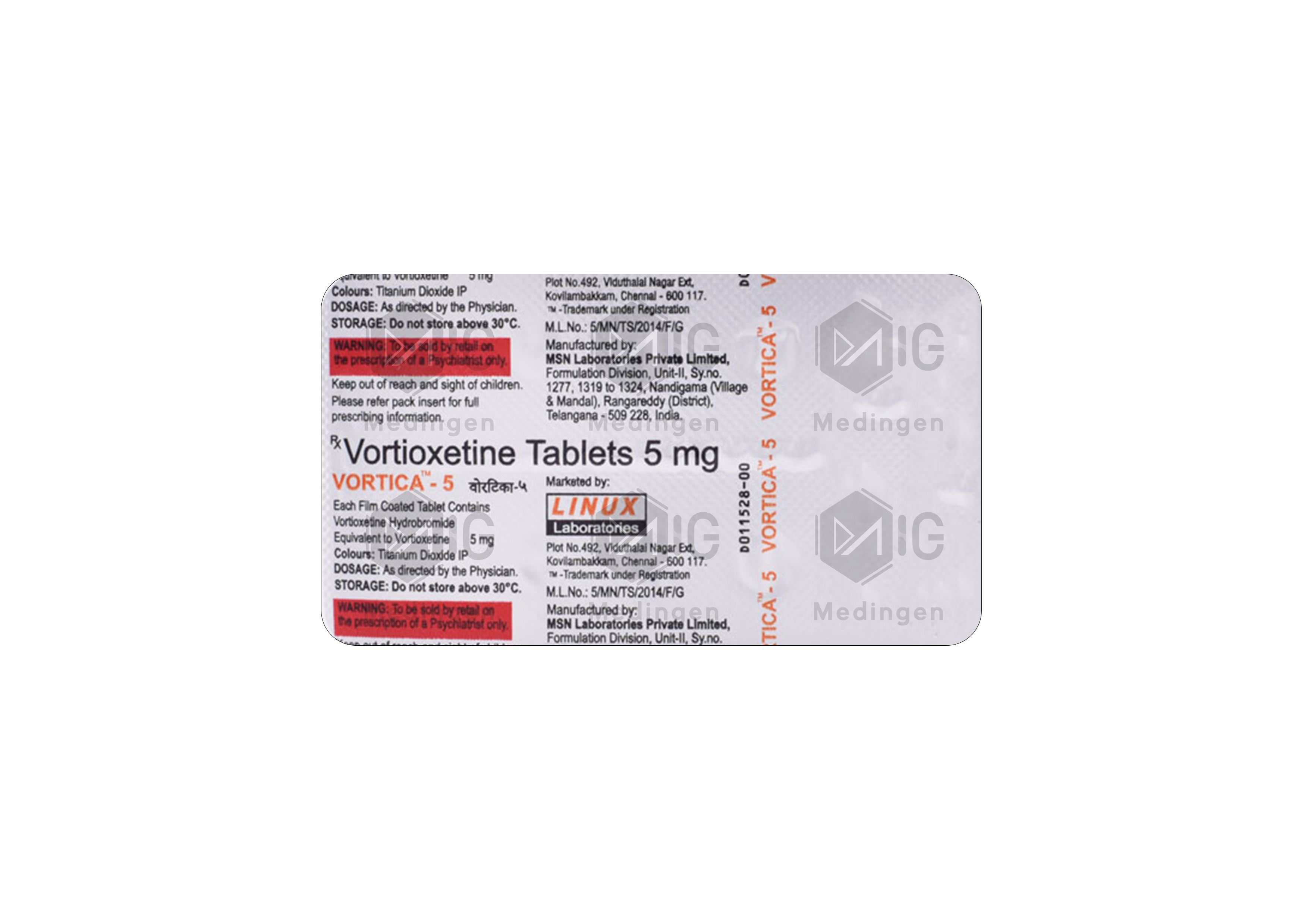 VORTICA 5MG